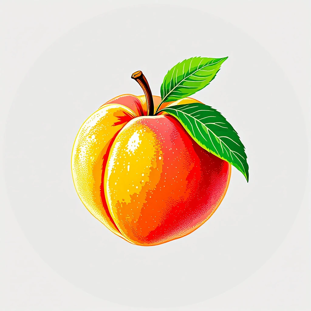 Georgia peach emblem